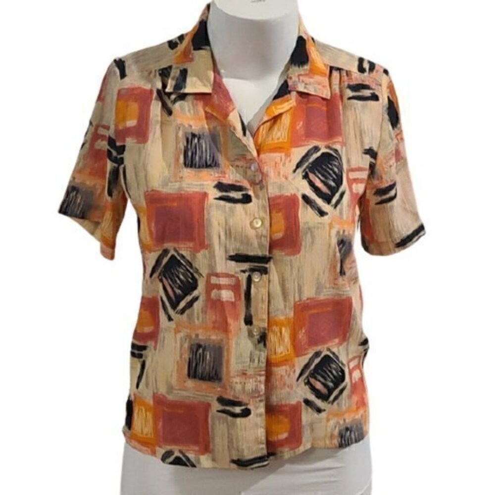 [DonnKenny] Button Down Short Sleeve - Size PM